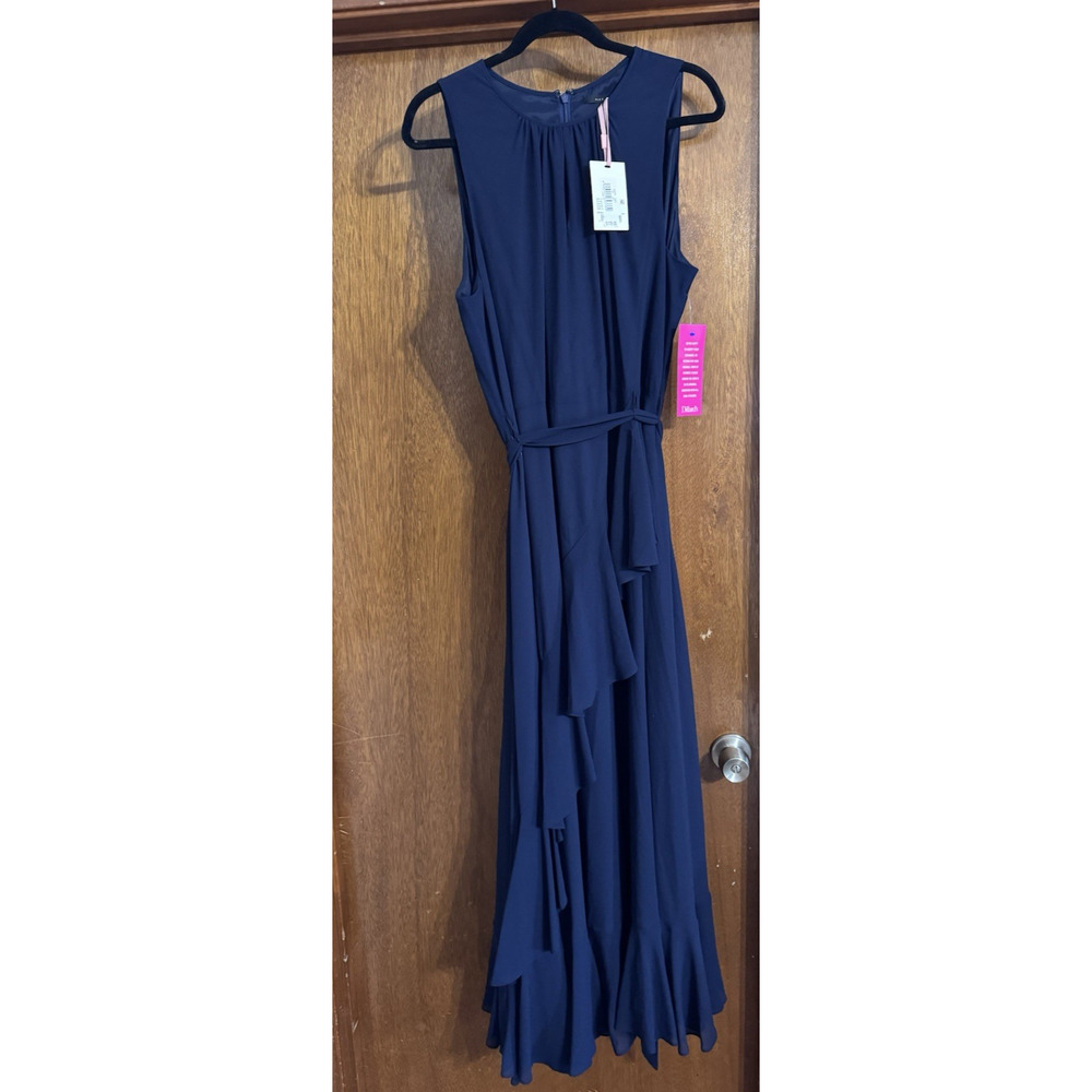 Alex Marie Evening Women Blue grown dress size 18 new with tags